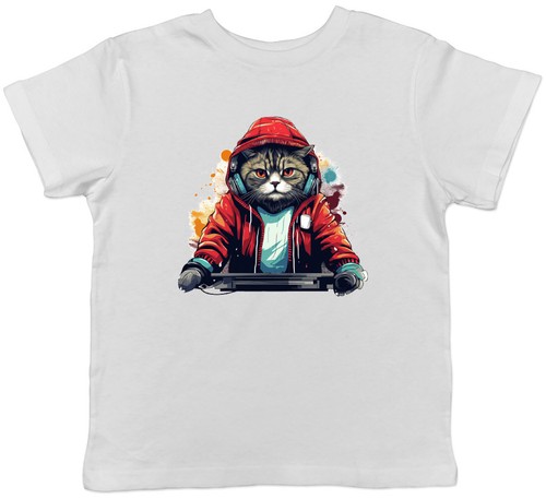 Cat kids shirt music - t-shirt,