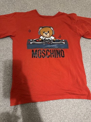 Mochino shirt red with - red, the