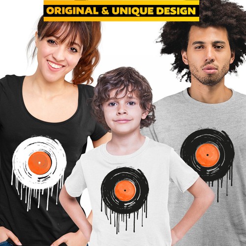 Shirt vinyl minimal drum - minimal,